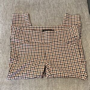 Stylish Houndstooth Pants